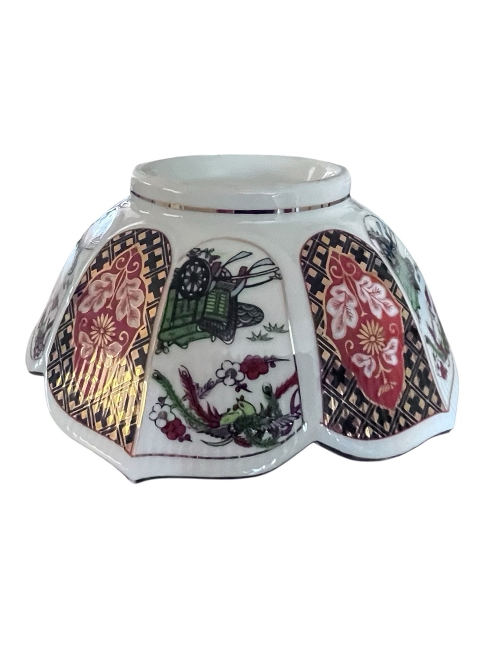 Imari porcelain bowl by Heritage Mint made in Japan - Picture 4 of 8